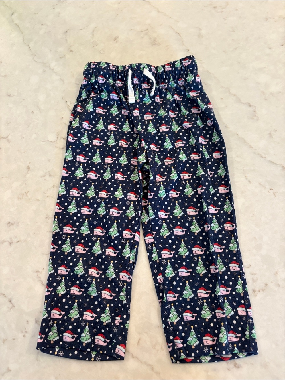 Vineyard Vines Pajama Pants with Christmas Tree Print